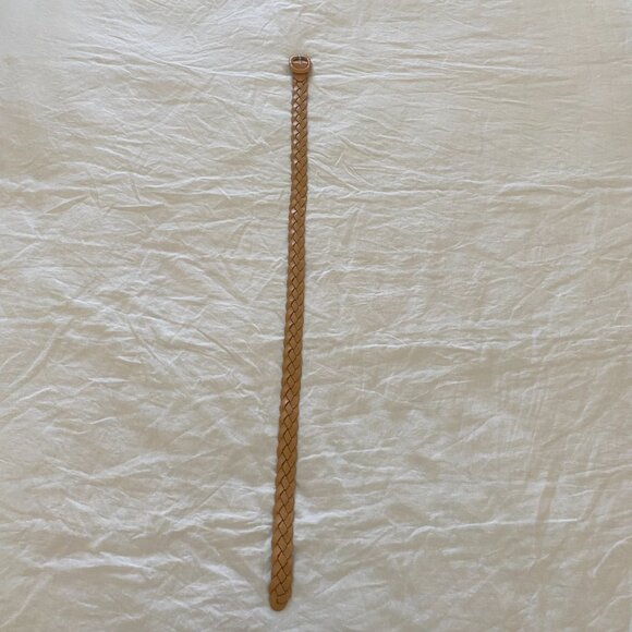 J.Crew Factory Braided leather belt size XS/S - Picture 8 of 10